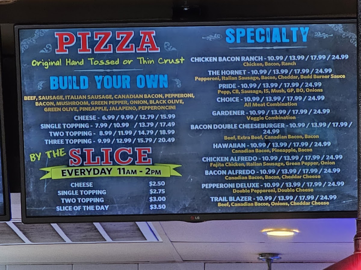 Rounder's Pizza Menu - Image 2
