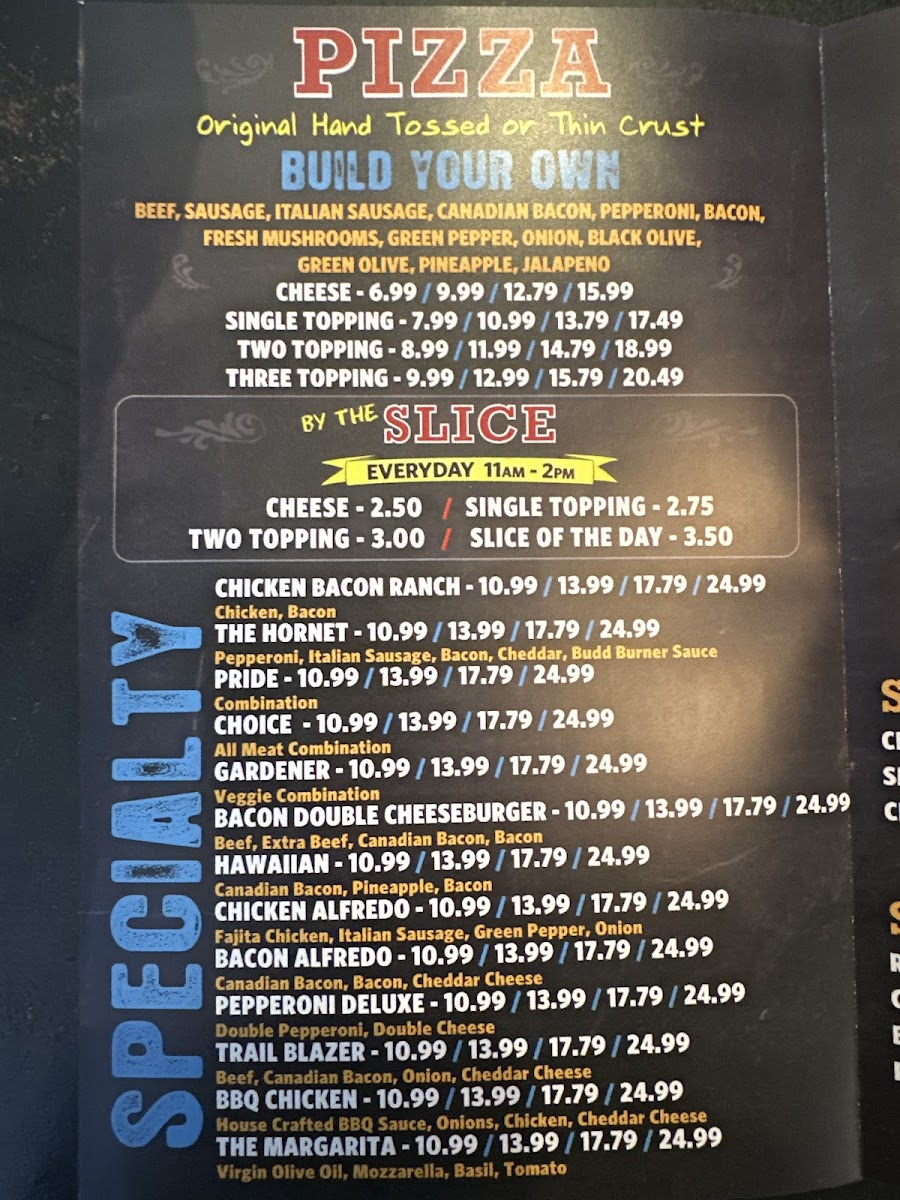 Rounder's Pizza Menu - Image 4